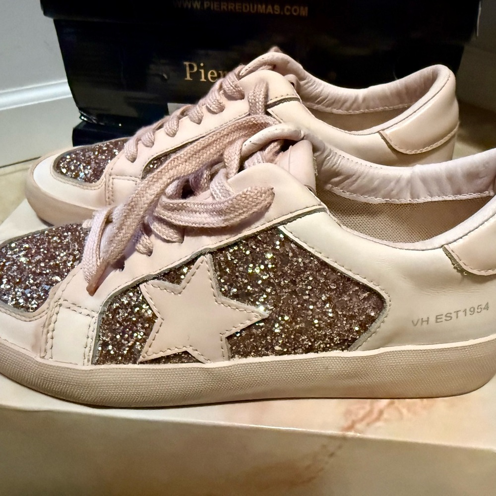 Vintage Havana Pink Glitter Sneakers - Picture 12 of 15